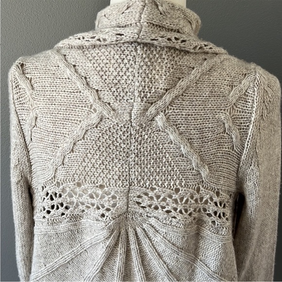 Anthropologie Angel Of The North Anais Wool Blend Cardigan Sweater - Picture 10 of 12